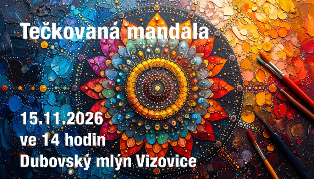 Kurz tečkovaná mandala 15.11.2026